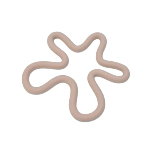 ZNJAMN Isolierunterlage FüR Geschirr 3 stücke Geometrische Hitzebeständige Silikonmatte Getränkebecher Untersetzer rutschfeste Topflappen Tisch Tischset Küchenzubehör Pads FüR Geschirr(Pink) von ZNJAMN
