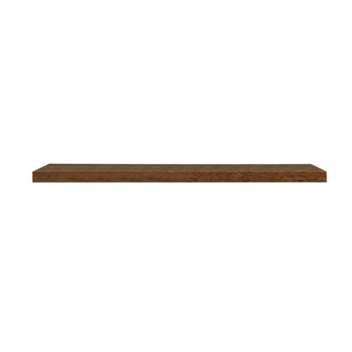 ZNJAMN Schweberegal 2 stücke Schwimmende Regale Holz Wand Regal Home Storage Rack Wand Montiert Regale Hause Dekorative Display Rack Display Steht(Brown,40 * 13.8 * 2CM) von ZNJAMN
