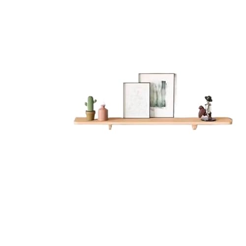 ZNJAMN Schweberegal 3 Stück Nicht perforierte Wandregale aus Massivholz mit geraden Trennwänden, Regale zur Wandmontage, Bücherregale, Lagerregal(20 * 25cm) von ZNJAMN