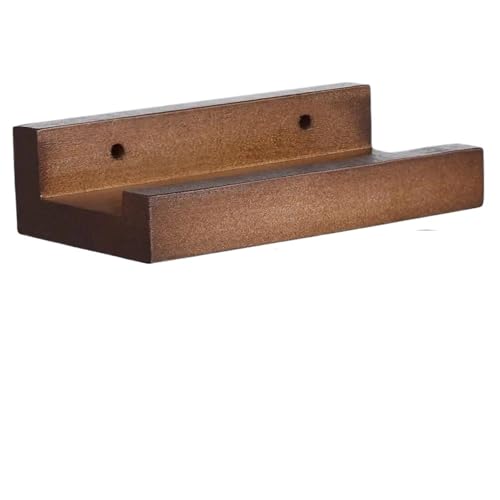 ZNJAMN Schweberegal 6Pcs Holz Bücher Regal Wand Halterung Kleine Wand Rekord Halter Display Regal Rekord Regale Schallplatte Album Display Halter Für Bücher von ZNJAMN