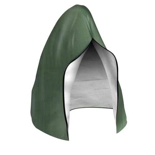 ZNJAMN Sonnenliegen-Abdeckung Hängende Eierstuhl-Abdeckung for die Terrasse mit Reißverschluss, wasserdicht, Winddicht, Schaukelstuhl-Abdeckungen FüR Sessel(Green,115x190CM) von ZNJAMN