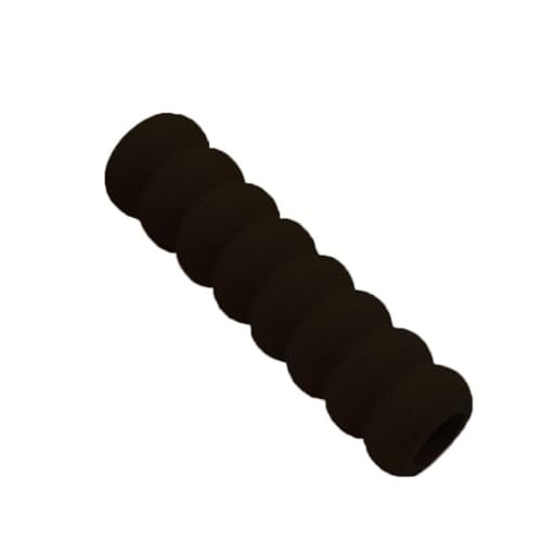ZNJAMN TüRgriffabdeckung 6PCs Türgriffabdeckung Weiche, verdickte Türknopfschutzhülle for Schlafzimmerbadezimmer FüR TüRklinken(Black) von ZNJAMN