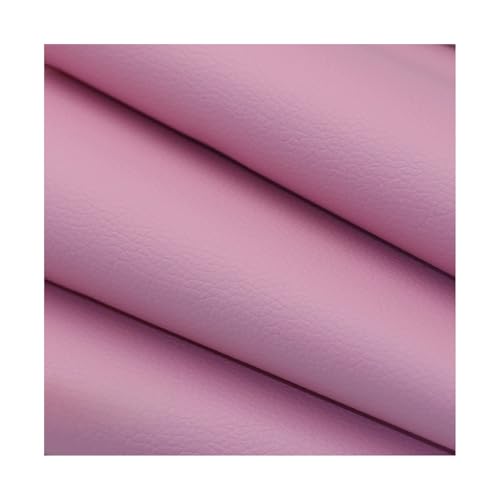 Kunstleder Reparaturset Selbstklebende Lederflicken, 137,2 Cm Langes Vinyl-Reparaturset Mit Litschi-Textur Für Couch, Boot, Sitz, Stuhl, Handtasche(Pink) von ZNQNDSR