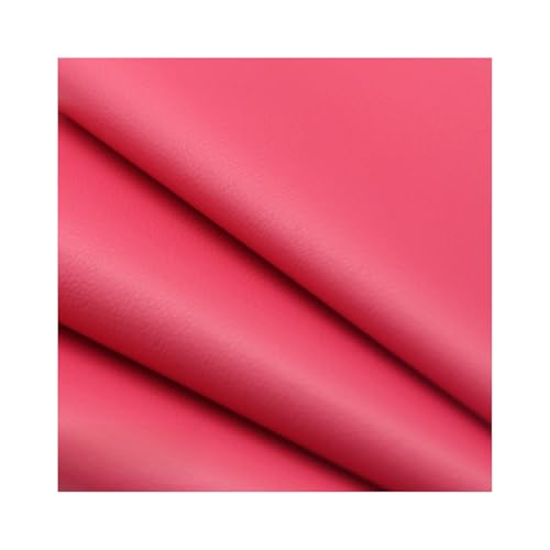 Kunstleder Reparaturset Selbstklebende Lederflicken, 137,2 Cm Langes Vinyl-Reparaturset Mit Litschi-Textur Für Couch, Boot, Sitz, Stuhl, Handtasche(Rose red) von ZNQNDSR