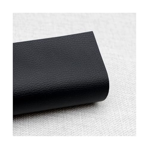 Kunstleder Reparaturset Selbstklebende Lederflicken Für Möbel, Zuschneidbares Vinyl-Reparaturband Für Sofas, Autositze, Bürostühle(Black) von ZNQNDSR