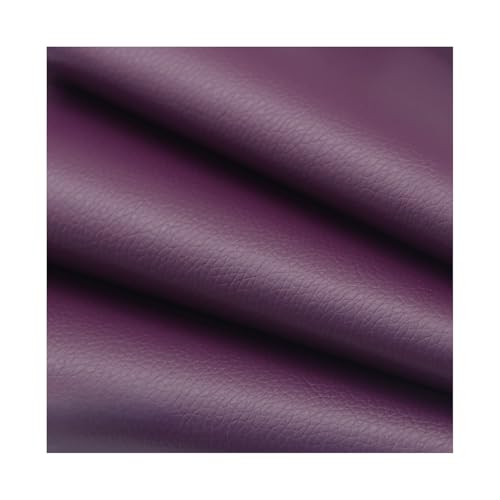 Kunstleder Reparaturset Selbstklebendes Leder-Reparaturflicken, 24,9 X 29,9 Cm, Vinyl-Reparaturset Mit Litschi-Textur Für Couch, Boot, Sitz, Stuhl, Handtasche(Deep purple) von ZNQNDSR
