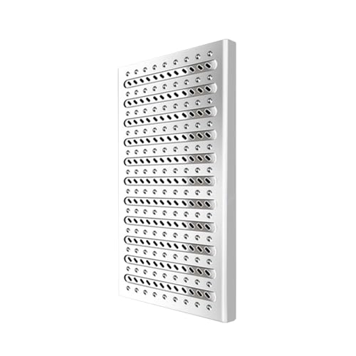 ZNQNDSR Abflussgitterabdeckung Mit Anti-Rutsch-Granulat 304 Edelstahl-Entwässerungsgitter Für Garten, Hof, Gehweg, Garage(22.8x11.8x0.98in) von ZNQNDSR