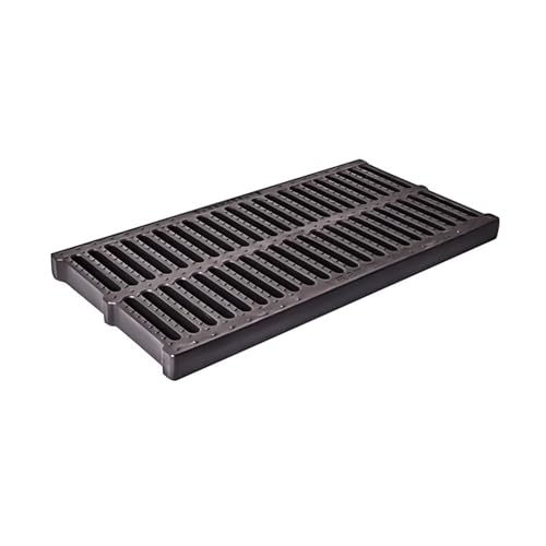 ZNQNDSR Entwässerungsgitter Für Den Außenbereich Mit Anti-Rutsch-Granulat, Einfahrts-Abflussgitterabdeckung Für Hof, Garage, Garten, Einfahrt(19.7x7.8x0.8in) von ZNQNDSR