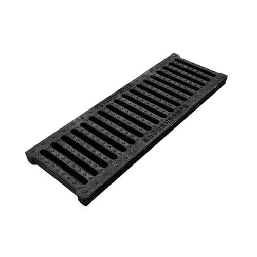ZNQNDSR Harz-Entwässerungsgitter Mit Anti-Rutsch-Granulat, Außen-Entwässerungsgitter-Abdeckung Für Garten, Hof, Gehweg, Garage(19.7x3.9x0.8in) von ZNQNDSR