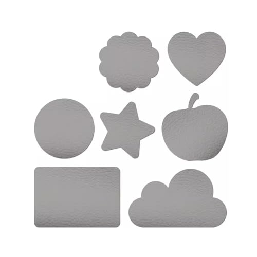 ZNQNDSR Kunstleder Reparaturset Kein Zuschneiden erforderlich. Wasserabweisender Lederflicken. Flicken für Möbel. Reparaturset für Couch, Autositz, Jacke, Motorrad(Gray) von ZNQNDSR