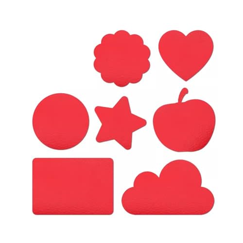 ZNQNDSR Kunstleder Reparaturset Kein Zuschneiden erforderlich. Wasserabweisender Lederflicken. Flicken für Möbel. Reparaturset für Couch, Autositz, Jacke, Motorrad(Red) von ZNQNDSR