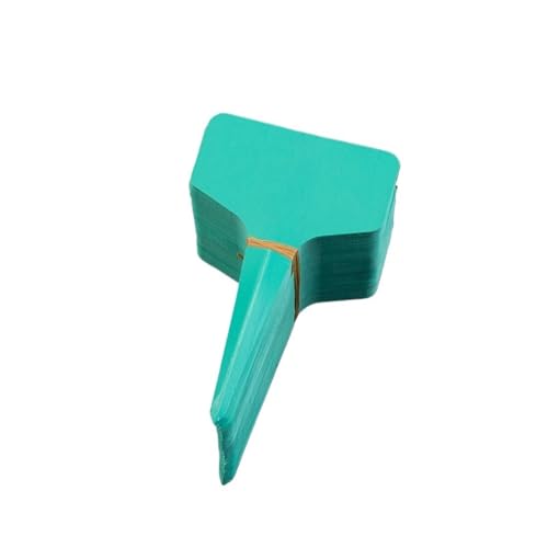 100 Stück T-Typ Gartenbau-Kunststoffetiketten Simplicity Blumensamen-Pflanzenetiketten können beschriftet werden Pflanzenmarkierungen Für Gemüse, Kräuter(Green) von ZNTIHZ