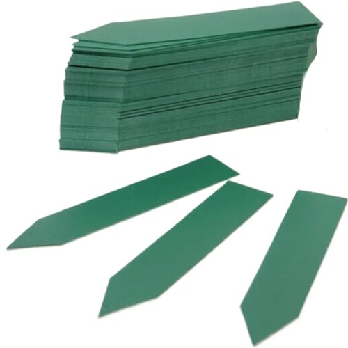 100 stücke Wasserdichte Anlage Label Marker for Garten Pflanzen Sortierung Zeichen Für Gemüse, Kräuter(100Pcs Green) von ZNTIHZ