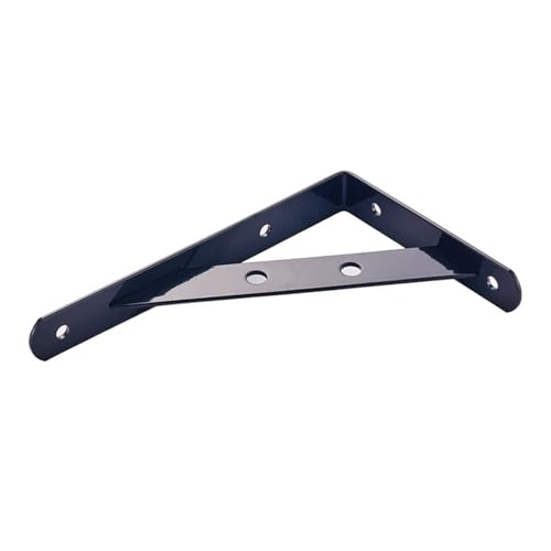 ZNTIHZ Regalhalterung 4 stücke 6-20 Zoll Heavy Duty L-förmigen Winkel Wand Halterung Tisch Halterung Unterstützung Bank Tisch Rack Regal Halterung for Zuhause Wohnzimmer(12 Inch Length) von ZNTIHZ