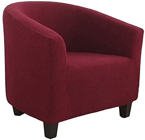 ZNYD Stretch Sesselhusse/Sesselbezug für Clubsessel Loungesessel Cocktailsessel Sesselschoner Sesselüberwurf Jacquard Elastisch Sofahusse Husse (Color : #23) von ZNYD