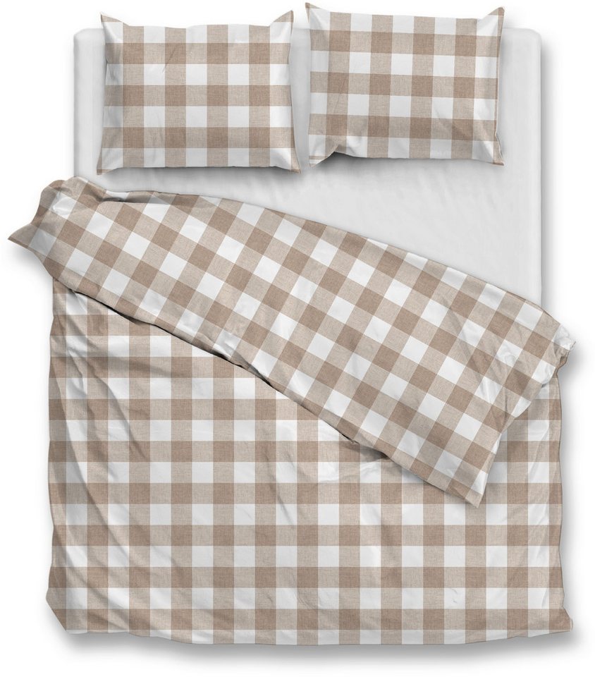 ZO HOME Bettwäsche Quattro-di-Lino, Renforcé, 1 teilig, Bettwäsche aus 100% Baumwolle, hochwertige Renforcé von ZO HOME