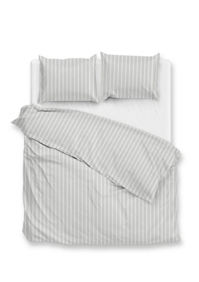 ZO HOME Bettwäsche Righe di Percalle Dbo 240 Northern Grey 240x220 Northern-Grey, Perkal, 3 teilig, Bettwäsche 240x220 Baumwolle Perkal Hotelverschluss ZO HOME Bettwäsche Righe di Percalle Dbo 240 Northern Grey 240x220 Northern-Grey, Perkal, 3 teilig, Bettwäsche 240x220 Baumwolle Perkal Hotelverschluss von ZO HOME