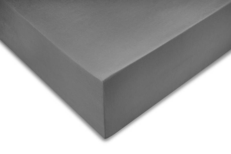 ZO HOME Spannbettlaken Satinado, Mako-Satin, Gummizug: rundum, (1 Stück), Laken aus 100% Baumwolle, hochwertiges Mako-Satin, Betttuch ab 90x200 von ZO HOME