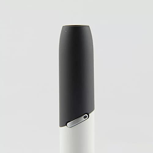 E-Zigarette Top Cap kompatibel für IQOS 3.0 Duo, Schutzhülle für E-Zigaretten-Hülle, Halter für elektronische Zigarette, Aufbewahrungstasche, tragbare Aluminiumlegierung, Taschenbox (09 mattschwarz) von ZOANCC