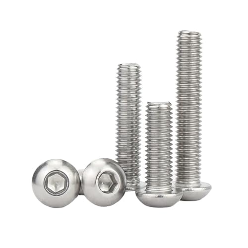 Expansionsschrauben Ankerschrauben, 3 stücke M4 M5 M6 M8 M10 M12 Innensechskantschraube Pilzkopfschrauben(M6-65mm) von ZOAPDEBCE
