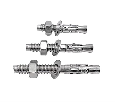 Expansionsschrauben Ankerschrauben, Expansion Bolts,Anchor Bolts,5PC Stainless Steel Car Repair Screw Wedge Concrete hor Elevator Bolt E von ZOAPDEBCE