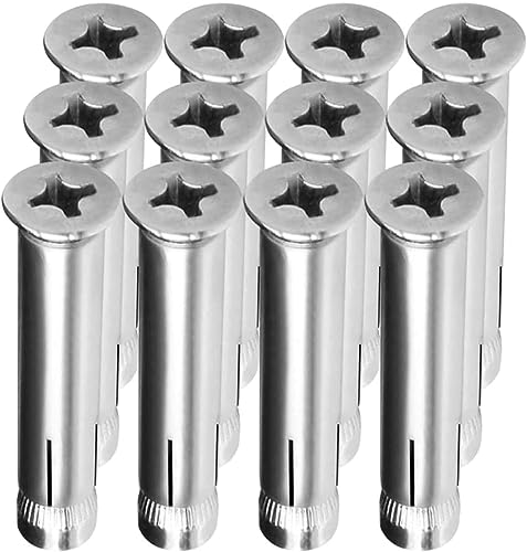 Expansionsschrauben Ankerschrauben, Expansion Bolts,Anchor Bolts,Stainless Steel Sleeve hor Expansion Bolt, Silver(M6*100) von ZOAPDEBCE