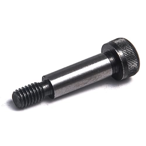 Holzschrauben Taschenlochschrauben ， 1pcs Hex Head Bolt Limit Screws Dia=Φ 6,8,10~25,Shoulder Bearing Bolt Shaft M5 M6 M8 M10~M20 Length 8~200mm 12.9 High Strength Steel(80mm (1Pcs)-M10 Shoulder dia13 von ZOAPDEBCE
