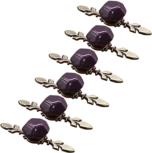 ZOAPDEBCE Keramikschrankknöpfe Schublade Pull -Griffe, Türknauf aus Keramik in Rautenform(Purple,119 * 39 * 31mm) von ZOAPDEBCE