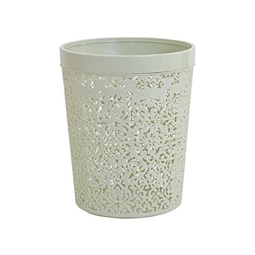ZOAPDEBCE Mülleimer Mülleimer Mülleimer Kreativer Mülleimer für Zuhause Leerer Mülleimer für Büro, Schlafzimmer, Wohnzimmer, Desktop, Küche (Grün) von ZOAPDEBCE