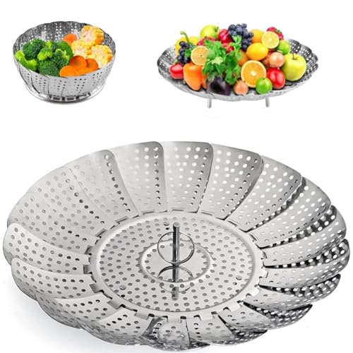 Dampfgarer aus Edelstahl für Zocy Dampfgarer (klein (12,7 cm bis 22,9 cm) von ZOCY