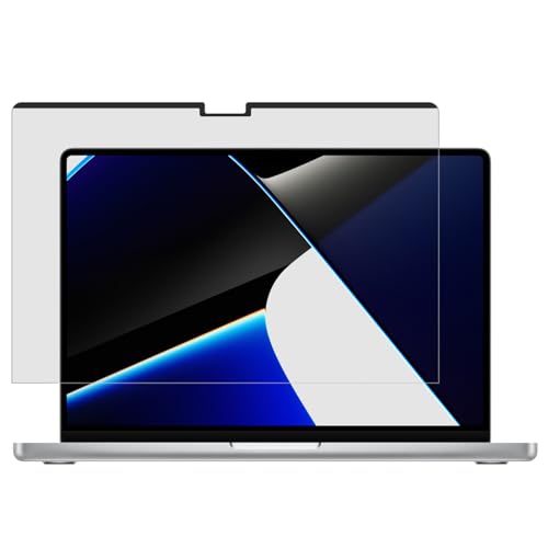 ZOEGAA 360° Magnetischer Blickschutzfolie für MacBook Pro 14 Zoll (2021-2024,M1 M2 M3 M4), Abnehmbarer Sichtschutzfolie MacBook Pro 14 Zoll, Anti-Blaulicht Blickschutzfilter Sichtschutz MacBook Pro 14 von ZOEGAA