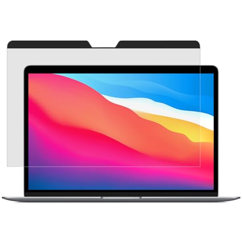 360° Magnetischer Blickschutzfolie für MacBook Air 13 (2018-2021,M1)&MacBook Pro 13 (2016-2022,M1,M2), Abnehmbarer Sichtschutzfolie MacBook Pro 13 Zoll, Anti-Blaulicht Sichtschutz MacBook Air 13 Zoll von ZOEGAA