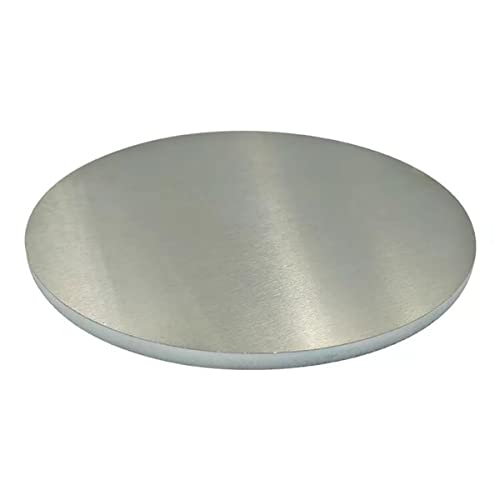 ZOENAE 1 Stück Aluminium-Rundplatte, Durchmesser 200 mm, 300 mm, 1060 Aluminium-Kreisblattscheibe, runde Scheibe, Dicke 1 mm-10 mm, Laserschnitt anpassen (Size : 200 * 1mm) von ZOENAE