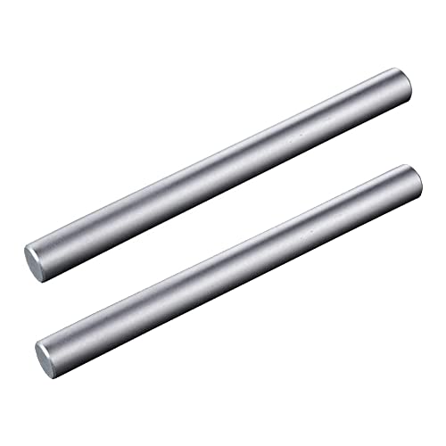 ZOENAE 2 STÜCKE 6061 Aluminium Stangen Rundstab 9 mm bis 30 mm Durchmesser, 600 mm Länge (Size : 9mm) von ZOENAE