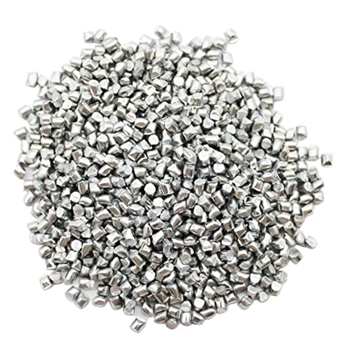 ZOENAE Zink Geschmiedete Zinkpartikel Kleiner Zinkblock Galvanik Metallreinigungsexperiment Reinheit 99,99% Zinkkugel-Zinkpellet 100 g von ZOENAE