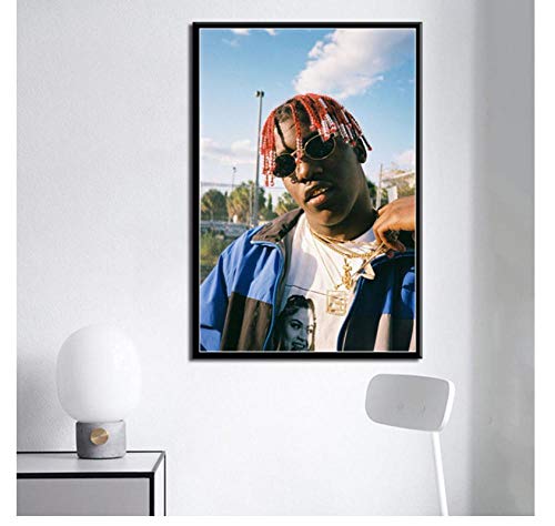 ZOEOPR Leinwand Poster Lil Yachty Hip Hop Rapper Musik Pop Sänger Star Album Leinwand Malerei Poster Drucke Kunst Wandbilder Home Decor 50 * 70Cm No Frame von ZOEOPR