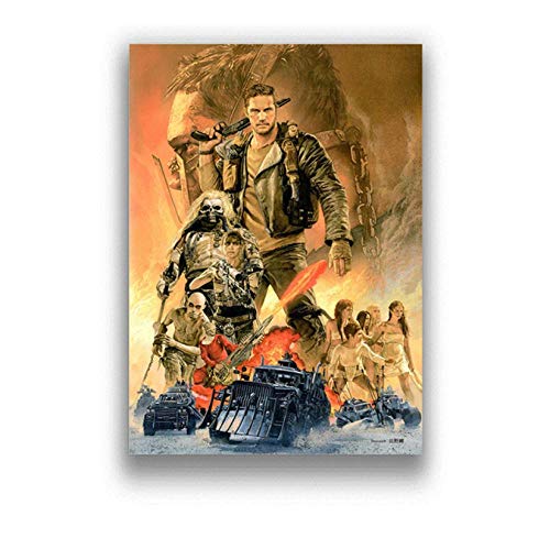 ZOEOPR Plakat Mad Max Fury Road Klassiker Nordische Plakate Und Drucke Wandkunst Leinwand Malerei Wandbilder Für Wohnzimmer Dekor 50 * 70Cm Ohne Rahmen von ZOEOPR