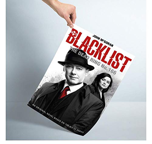 ZOEOPR Poster Blacklist Classic Tv Movie Series Poster Und Drucke Poster Print Leinwand Malerei Moderne Schlafzimmer Dekoration 50 * 70Cm No Frame von ZOEOPR