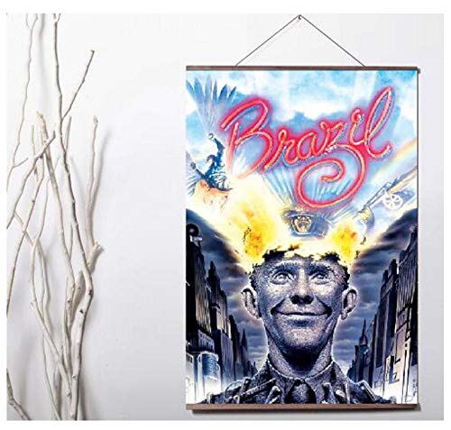 ZOEOPR Poster Brasilien Classic Movie Series Poster Vintage Film Kunstdruck Leinwand Malerei Home Wanddekor Poster und Drucke 50 * 70Cm No Frame von ZOEOPR