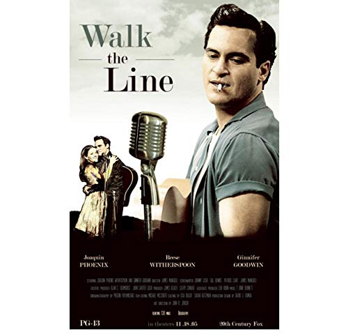 ZOEOPR Poster Walk The Line Klassische Filmreihe Poster Wandkunst Leinwand Malerei Dekor Kunst Home Dekoration Poster und Drucke 50 * 70Cm No Frame von ZOEOPR