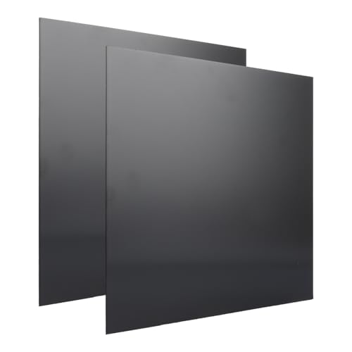 ZOFUN 2 Stück Aluminium-Metall Aluminiumplatten schwarz, 300 x 300x 1 mm Alublech Zuschnitt Aluminiumblech Alublech 1mm aus 5052-Aluminium, Aluverbundplatte Schwarz for die industrielle Heimwerker ZOFUN 2 Stück Aluminium-Metall Aluminiumplatten schwarz, 300 x 300x 1 mm Alublech Zuschnitt Aluminiumblech Alublech 1mm aus 5052-Aluminium, Aluverbundplatte Schwarz for die industrielle Heimwerker von ZOFUN