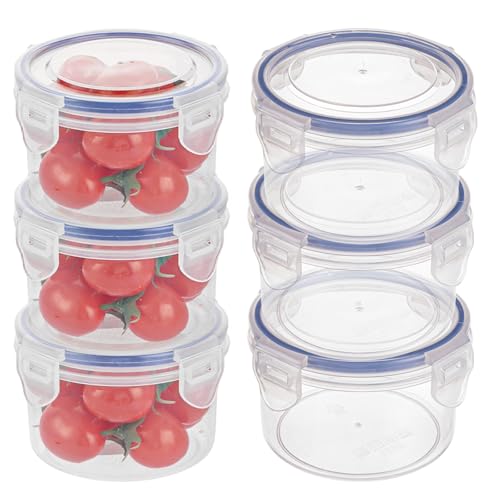 ZOFUN 6 Pack Frischhaltedosen mit Deckel Klein, 300ML Kleine Tupperdosen mit deckel, Meal Prep, Obstschale, Eisbehälter für Speiseeis, Dessertschalen, Plastikschüssel, Gefrierdosen Klein ZOFUN 6 Pack Frischhaltedosen mit Deckel Klein, 300ML Kleine Tupperdosen mit deckel, Meal Prep, Obstschale, Eisbehälter für Speiseeis, Dessertschalen, Plastikschüssel, Gefrierdosen Klein von ZOFUN