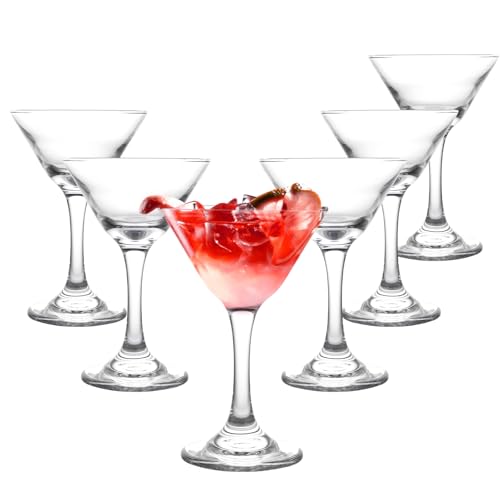 ZOFUN Martini Gläser 6er Set, 120ML Martinigläser, Martini Glas, Martini Gläser 6er Set, Martinischale für Abendessen, Hochzeit, Party, Espresso Martini Gläser ZOFUN Martini Gläser 6er Set, 120ML Martinigläser, Martini Glas, Martini Gläser 6er Set, Martinischale für Abendessen, Hochzeit, Party, Espresso Martini Gläser von ZOFUN