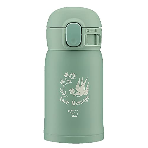 ZOJIRUSHI SM-WP24-GZ Wasserflasche, Aschgrün von 象印マホービン(ZOJIRUSHI)