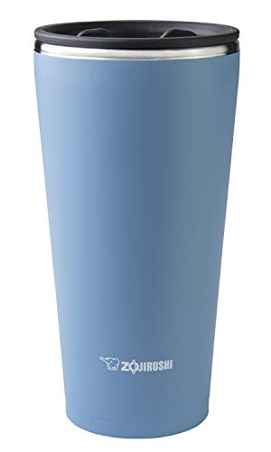 ZOJIRUSHI SX-FSE45AJ vakuumisolierter Becher aus Edelstahl, 425 ml, Blaugrau von ZOJIRUSHI