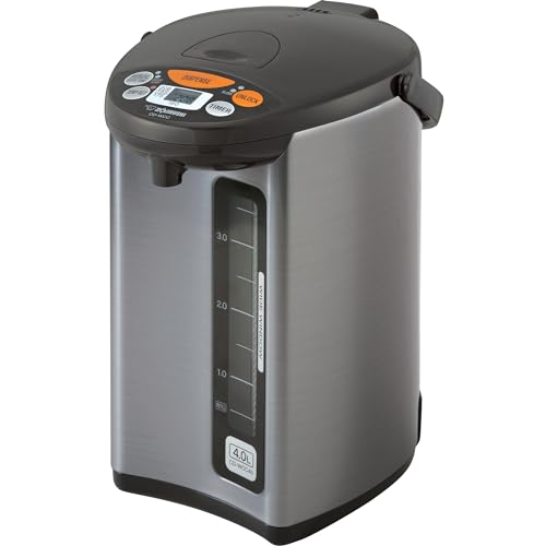 Zojirushi Micom Wasserkessel und Heizer, 135 oz./4.0 Liter, Silber von ZOJIRUSHI