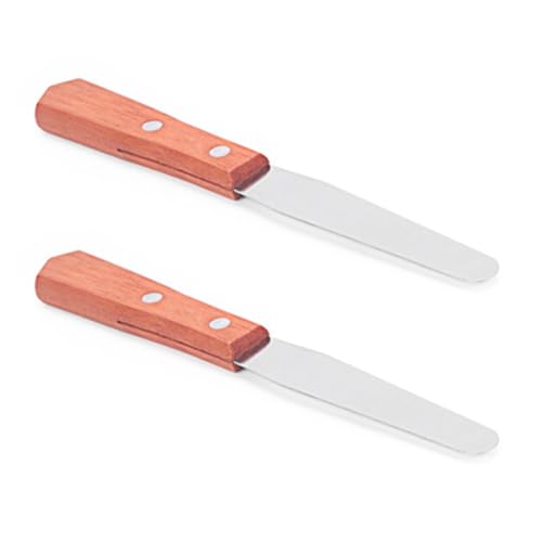ZOKJSW 2 pcs Kuchen Spatel Edelstahl Professional High Angle Palette Kuchen CutterPastry CutterFrosting SpatulaCake Dessert Chef Tools ZOKJSW 2 pcs Kuchen Spatel Edelstahl Professional High Angle Palette Kuchen CutterPastry CutterFrosting SpatulaCake Dessert Chef Tools von ZOKJSW