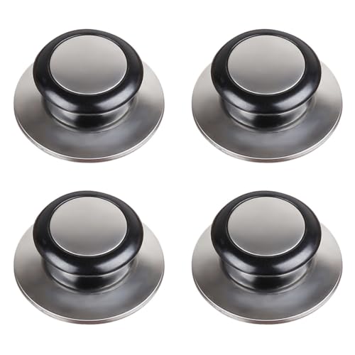 ZOKJSW 4 pcs Topfdeckelgriff Topfdeckelknopf Topfgriffe Deckelknopf Universal Topfdeckelknöpfe Topfdeckel Griff Ersatzknöpfe Griffe ZOKJSW 4 pcs Topfdeckelgriff Topfdeckelknopf Topfgriffe Deckelknopf Universal Topfdeckelknöpfe Topfdeckel Griff Ersatzknöpfe Griffe von ZOKJSW