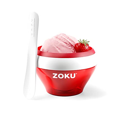 ZOKU Ice Cream Maker Red - Ice Cream - Sorbet - Frozen Yoghurt in 10 Minutes von Zoku