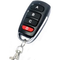 1 Stück Universal-Torfernbedienung, 433 MHz 4-Tasten-Multicode-Duplizierer, Universal-Torfernbedienung für elektrische Türen für Garagentore von ZOLGINAH